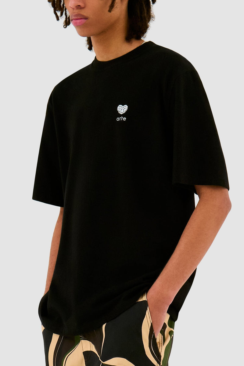 T-shirt avec logo en forme de cœur