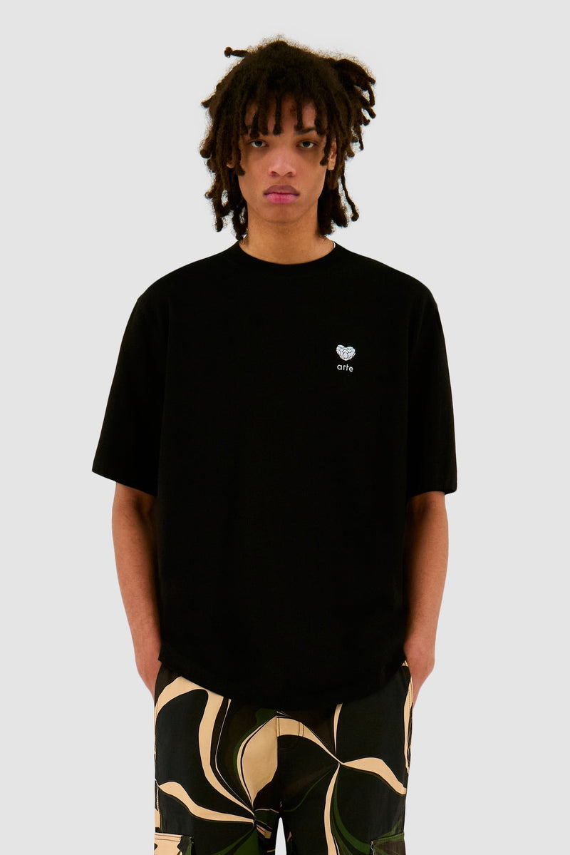 T-shirt avec logo en forme de cœur