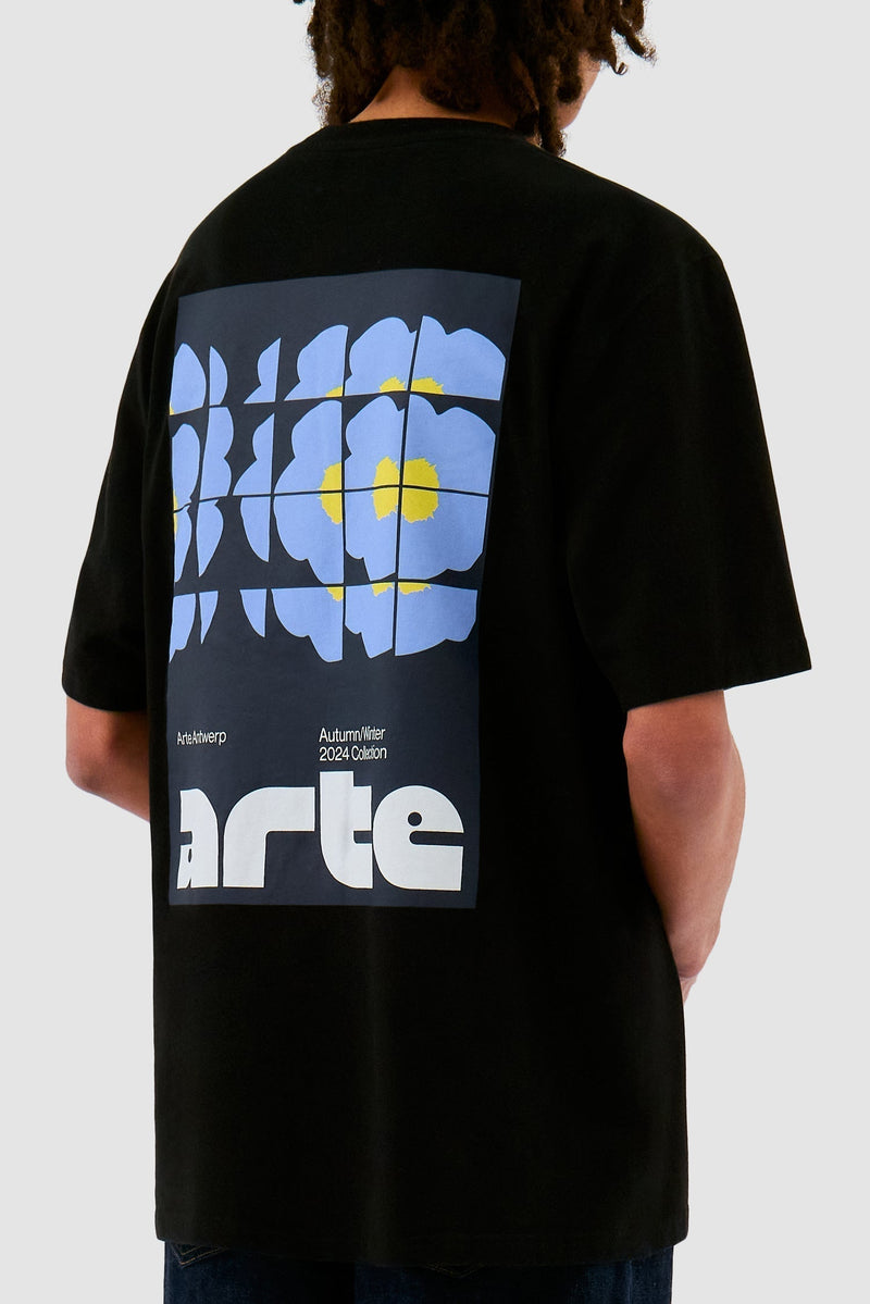 T-shirt poster en fleur