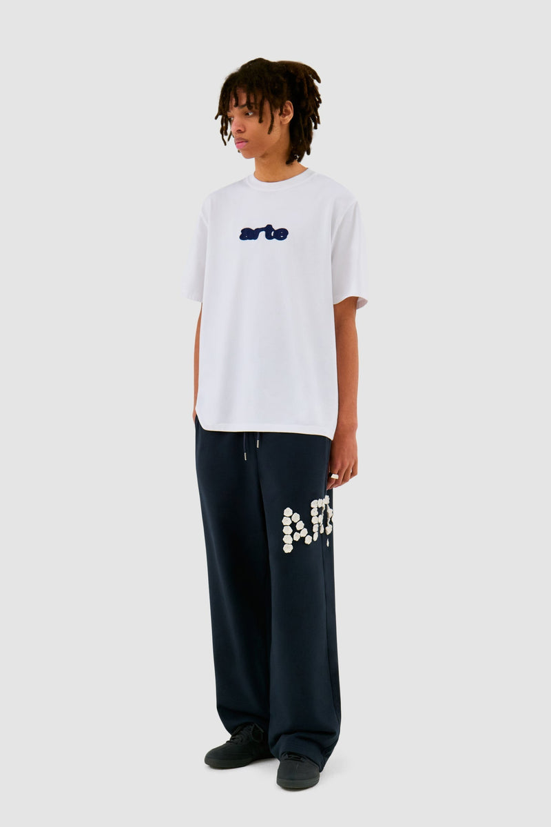 T-shirt à broderie Blur