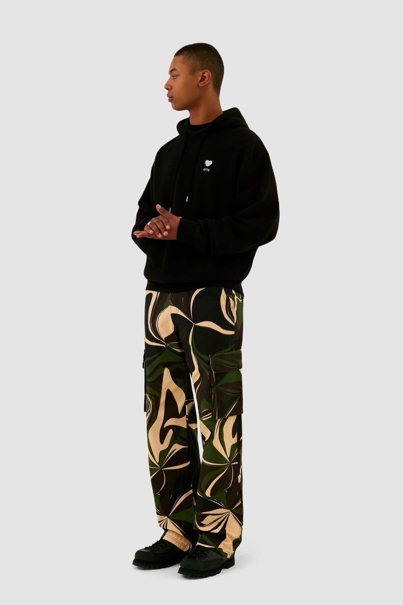 Sweat à capuche à fleurs en forme de cœur
