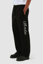 Pantalon avec logo Script