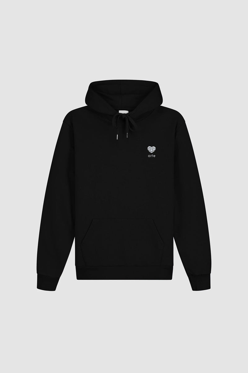 Sweat à capuche à fleurs en forme de cœur